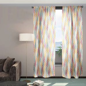 Microfiber Semi Sheer Sliding Panel Pair (Set of 2)