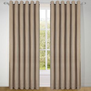 Treebark Ready Made Eyelet Curtains Dove