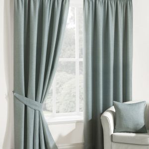 Versailles Ready Made Lined Curtains Eau De Nil
