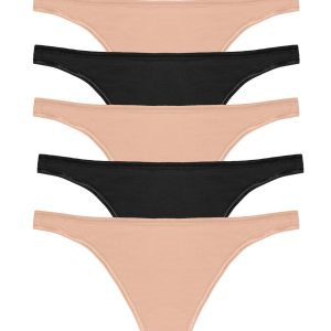 So Smooth Modal Low Rise Thong 5-Pack