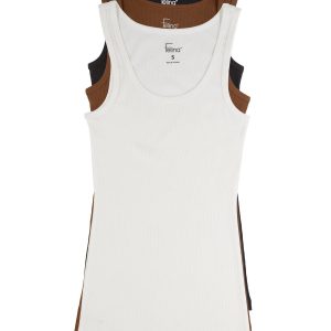 Cotton Ribbed Tank Top 3-Pack