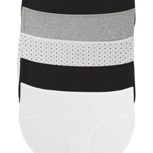 Cotton Modal Full Coverage Hipster 5-Pack