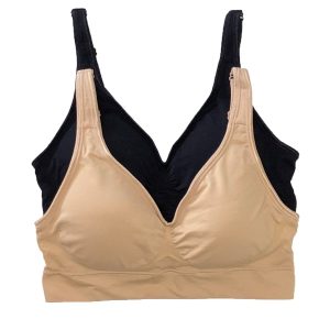 Seamless Light Support Bra 2-Pack