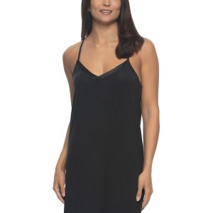 Elysees Rich Satin Chemise Slip Dress