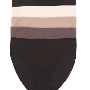 Pima Cotton Hi-Cut Underwear 5-Pack