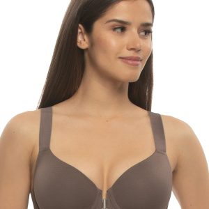 Utopia Front-Close Racerback T-Shirt Bra