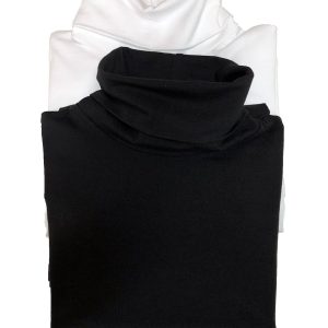Long Sleeve Cotton Modal Turtleneck 2-Pack
