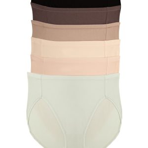 The Perfect Panty Super Stretchy Cotton Hi-Cut Brief 6-Pack
