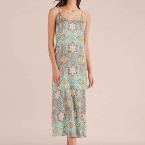 La Mamounia Coral Long Chemise